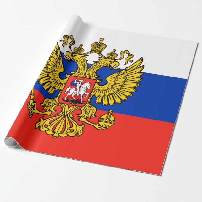 Papel De Presente Rússia (Desenrolado)