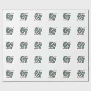 Papel De Presente Safado Bonito Seis Sete 67 Brainrot Natal
