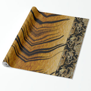 Papel De Presente Safari Knight Elegant Animal