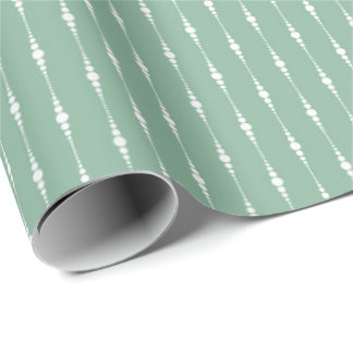 Papel De Presente Sage Green Color Watercolor Pattern