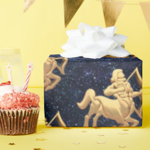 Papel De Presente Sagittarius Zodiac