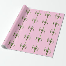 Saguaro Cactus Green Pink