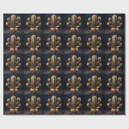 Papel De Presente Saguaro Encrostado de Rubi