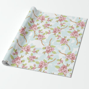 Papel De Presente Sakura/flor