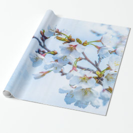 Papel De Presente Sakura - Flor de Cereja Japonês