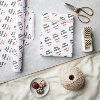 Papel De Presente Salão de Beleza, Barbearia Mais Procurado Cabelo p