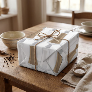 Papel De Presente Saleiros e Pimenteiros