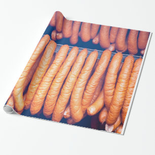 Papel De Presente Salsicha curada