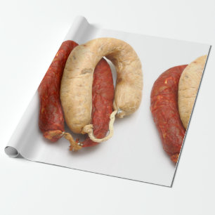 Papel De Presente Salsichas típicas do português