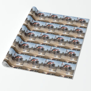 Papel De Presente Salto do monster truck