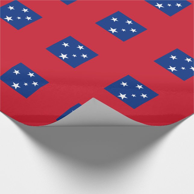 Papel De Presente Samoa Flag (Ponta)