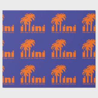 Papel De Presente San Diego Illini Wrappaper