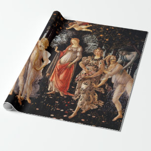 Papel De Presente Sandro Botticelli Primavera Fine Art
