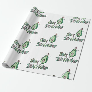 Papel De Presente Santa Guacamole