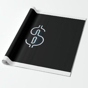 Papel De Presente Santo dólar neonário