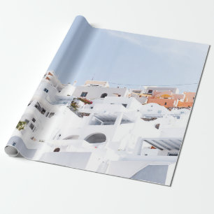 Papel De Presente Santorini, grécia