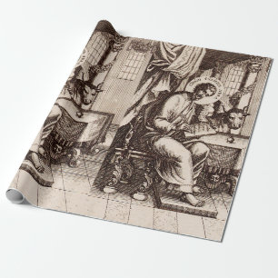 Papel De Presente São Lucas o Evangelista e Apóstolo