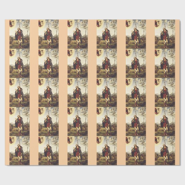 Papel De Presente São Roque por Francesco Francia  (Aberto)