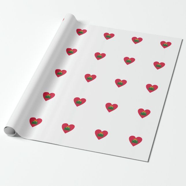 Papel De Presente Sapo Prince (Desenrolado)