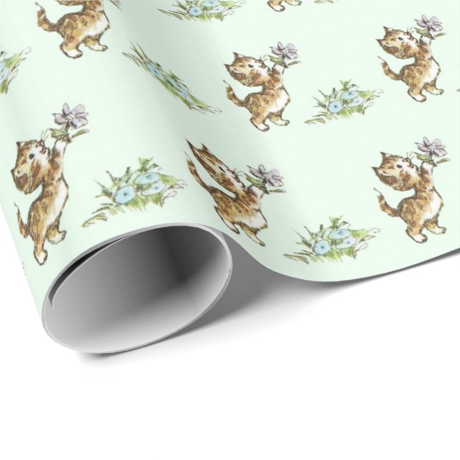Papel De Presente Sara Kay (Ponta do rolo)