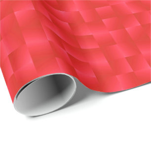 Papel De Presente Satin Ribbons - Vermelho escuro
