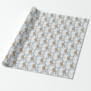 Papel De Presente Saudações das Sras - Cardeal Feminino