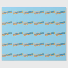 Papel De Presente Saudações do Offline