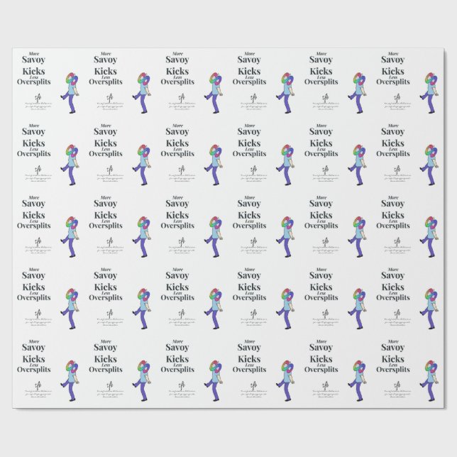 Papel De Presente Savoy Kicks vs. Oversplits (Aberto)