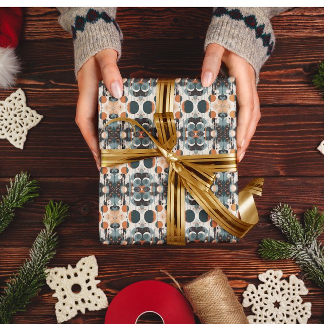 Papel De Presente Scandi Groove (Criador carregado)