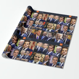 Papel De Presente Scary Biden
