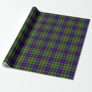 Papel De Presente Scotland Ayrshire District Tartan