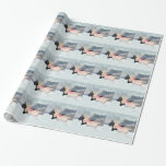 Papel De Presente Scottie Pups<br><div class="desc">Roda e Black Scottish Terrier Puppies contra um fundo de flores de neve! Venha visitar Maggie Ross Scotties Compro para ver isso e muitos outros designs sazonais criados do meu trabalho artístico original. Temos Scotty Wheaten, Scotty Negro, Scotty com Westies, todos disponíveis para personalização se você quiser, e para compra...</div>