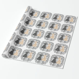 Papel De Presente Scotties Tartan