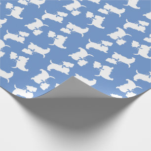 Papel De Presente Scottish Terrier Scotty Dog Puppy Scottie