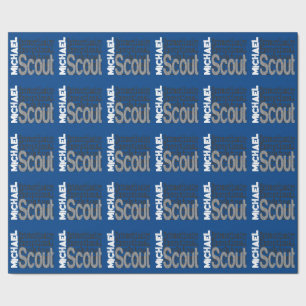 Papel De Presente Scout Extraordinário PERSONALIZADO