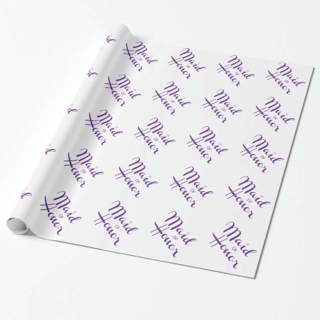 Papel De Presente Script Retroativo da madrinha de casamento (Desenrolado)