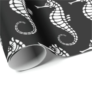 Papel De Presente Seacavalo Branco