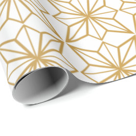 Papel De Presente Seamless geometric pattern with intricate 