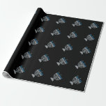 Papel De Presente segundo Noite de Hanukkah Glitter Wrapping Paper<br><div class="desc">Chanucá 2022 começará na noite do domingo,  18 de dezembro,  e terminará na noite da segunda-feira,  26 de dezembro</div>