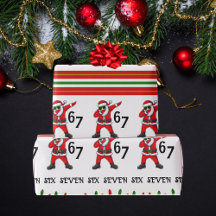 Seis Sete 67 6 7 6-7 Meme Papai Noel Dublagem Nata