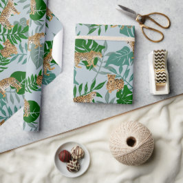 Papel De Presente Selva exótica de Leo