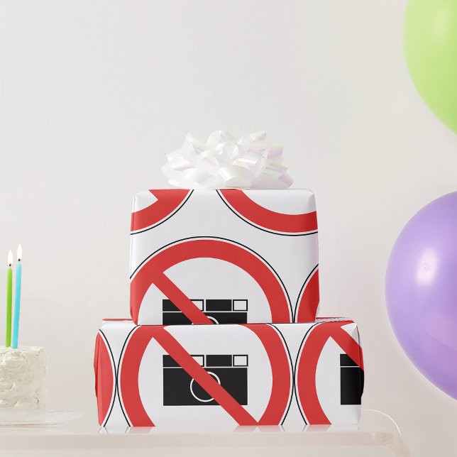 Papel De Presente Sem sinal de fotografia (Criador carregado)