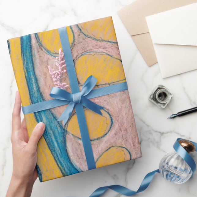 Papel De Presente Sem título, 1908 por Hilma af Klint (Presentear)