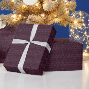 Papel De Presente Sementes de polvo têxtil de fibrose do vinho, padr