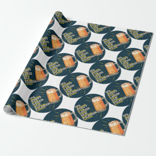 Papel De Presente Sempre Cerveja