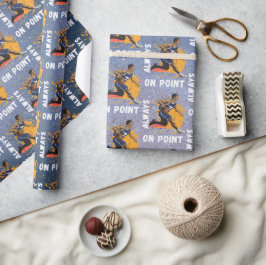 Papel De Presente Sempre no Ponto de Basquete