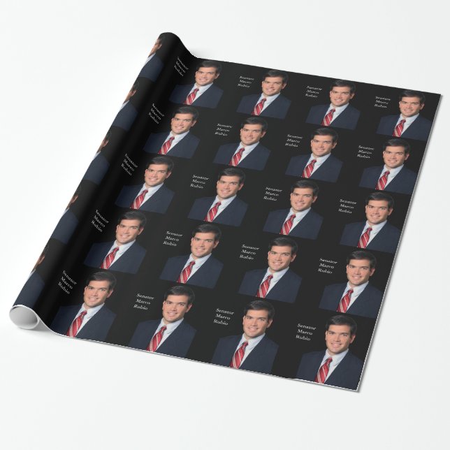 Papel De Presente Senador Marco Rubio (Desenrolado)
