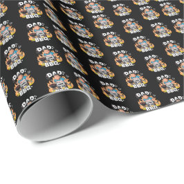 Papel De Presente Senhor do Churrasco, melhor Dia de os pais Pai