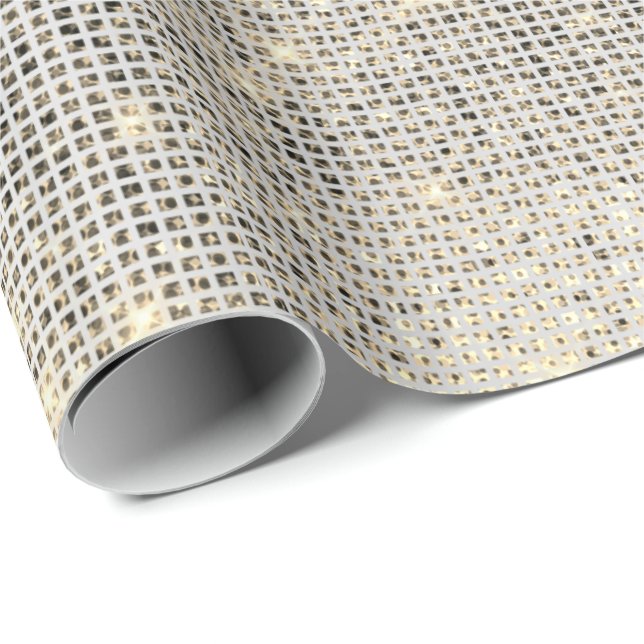 Papel De Presente Sequência de Cinzas Urbanas Shimmering Metálico Sp (Ponta do rolo)