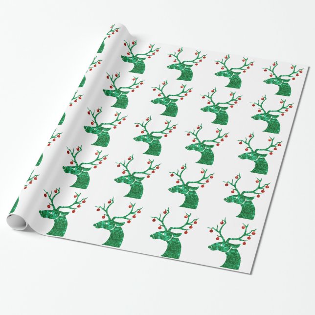 Papel De Presente sequestra de renas de natal (Desenrolado)